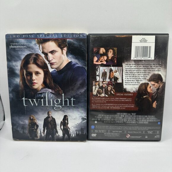 Twilight 2008 2 Disc Special Edition DVD Kristen Stewart Robert Pattinson Romanc - Picture 5 of 7
